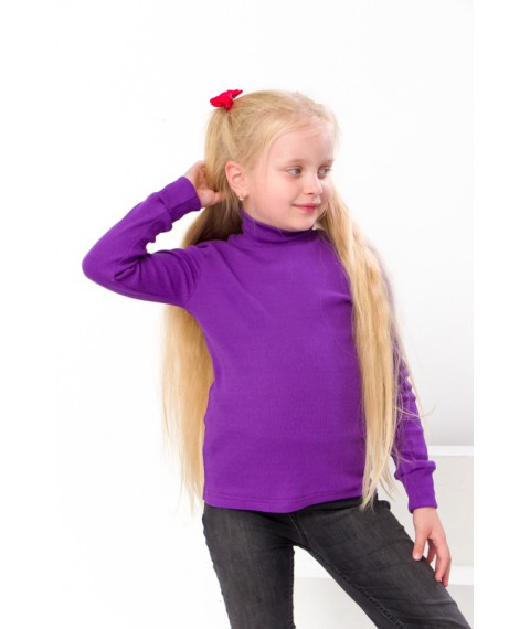 Children's turtleneck Wear Your Own 104 Violet (6068-019-v249)