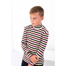 Turtleneck for a boy Wear Your Own 110 Red (6068-022-4-v89)