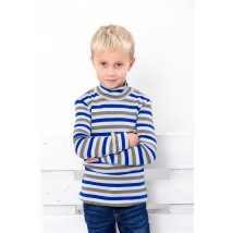 Turtleneck for a boy Wear Your Own 134 White (6068-022-4-v27)