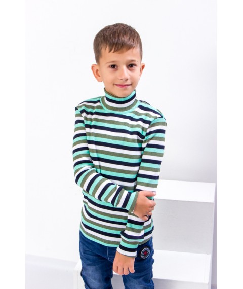 Turtleneck for a boy Wear Your Own 98 Green (6068-022-4-v123)