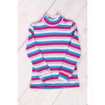 Turtleneck for a girl Wear Your Own 134 Raspberry (6068-022-5-v77)