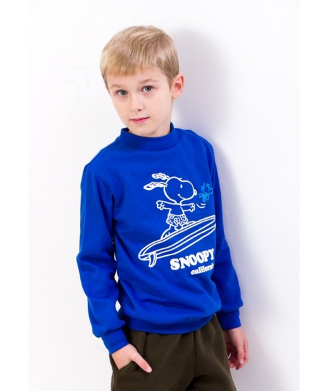 Jumper for a boy Wear Your Own 134 Blue (6069-023-33-4-v4)