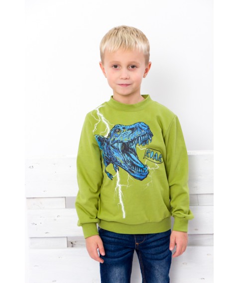 Jumper for a boy Wear Your Own 98 Green (6069-023-33-4-v49)