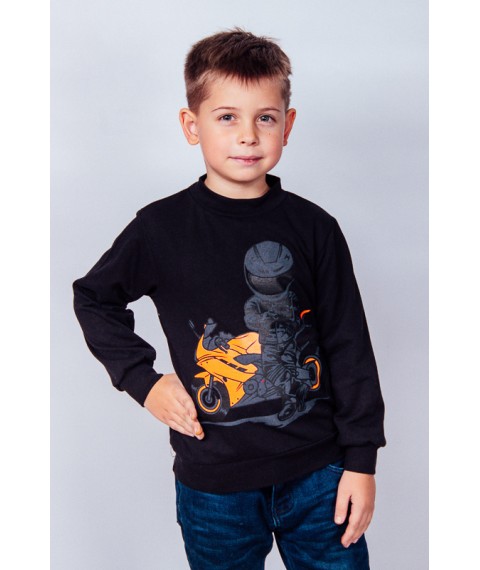 Jumper for a boy Wear Your Own 104 Black (6069-023-33-4-v32)