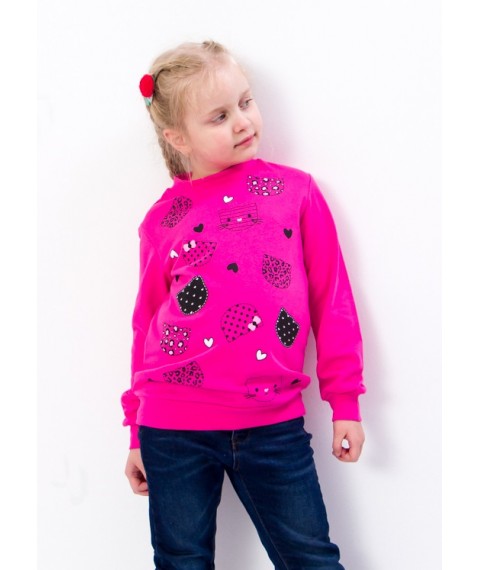 Jumper for girls Wear Your Own 122 Pink (6069-023-33-5-v23)