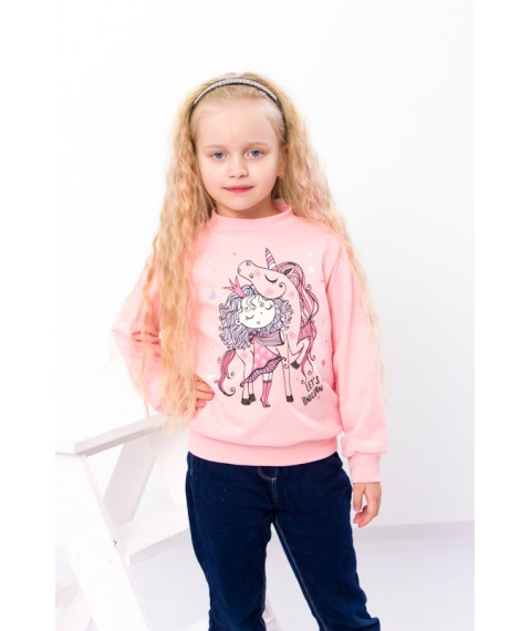 Jumper for girls Wear Your Own 122 Pink (6069-023-33-5-v17)