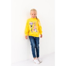 Jumper for girls Wear Your Own 128 Yellow (6069-023-33-5-v15)