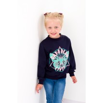 Jumper for girls Wear Your Own 104 Blue (6069-023-33-5-v55)