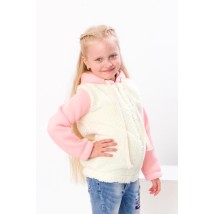 Children's jumper with a zipper Nosy Svoe 122 Beige (6071-025-v0)