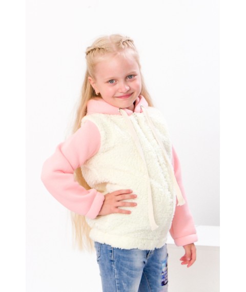 Children's jumper with a zipper Nosy Svoe 128 Beige (6071-025-v9)