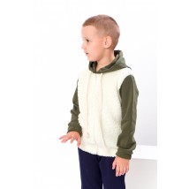 Children's jumper with a zipper Carry Your Own 110 Green (6071-025-v6)