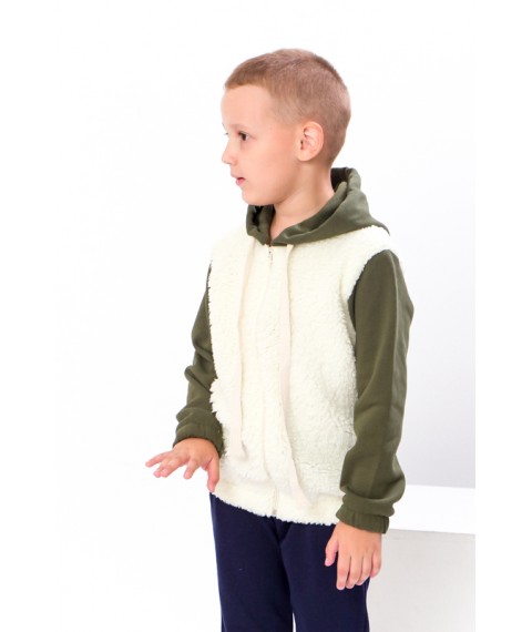 Children's jumper with a zipper Carry Your Own 110 Green (6071-025-v6)