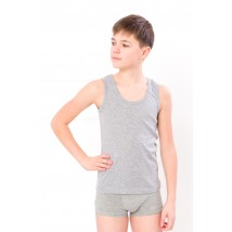 T-shirt for a boy Wear Your Own 170 Gray (6072-008-v0)