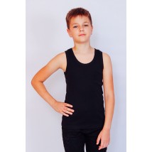 T-shirt for a boy Wear Your Own 140 Black (6072-008-v31)