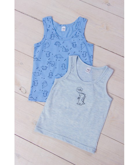 Set of 2 t-shirts for a boy Nosy Svoe 122 Blue (6072-4-v6)