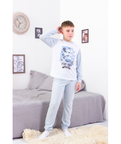 Pajamas for boys (teens) Wear Your Own 104 Blue (6076-001-33-4-v16)