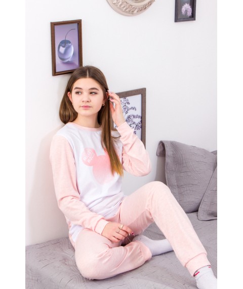 Піжама для дівчинки (підліткова) Носи Своє 134 Рожевий (6076-001-33-5-v3)