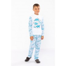 Boys' pajamas Bring Your Own 92 Blue (6076-002-33-4-v17)