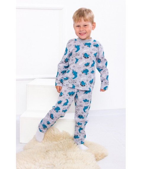 Boys' pajamas Wear Your Own 122 Gray (6076-002-4-v21)