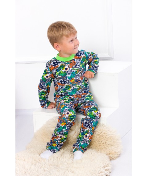Boys' pajamas Wear Your Own 110 Green (6076-002-4-v39)