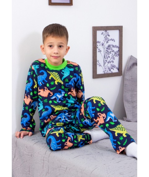 Boys' pajamas Bring Your Own 122 Blue (6076-002-4-v23)