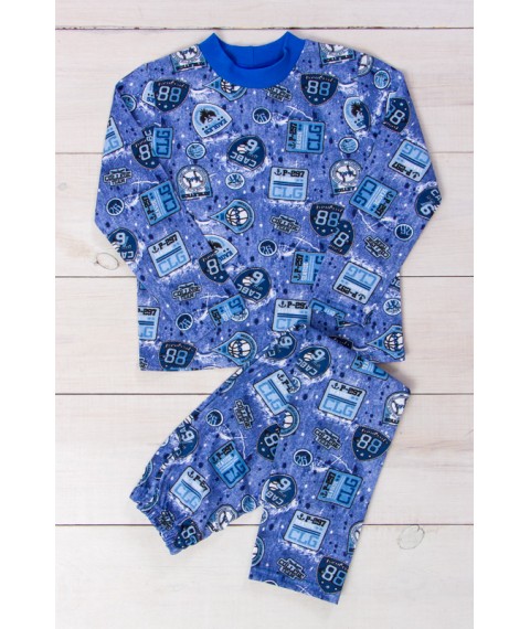 Boys' pajamas Bring Your Own 116 Blue (6076-002-4-v33)