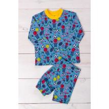 Boys' pajamas Bring Your Own 122 Blue (6076-002-4-v25)