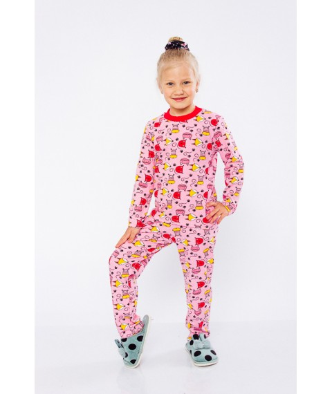 Pajamas for girls Wear Your Own 128 Pink (6076-002-5-v17)