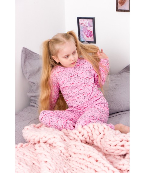 Pajamas for girls Wear Your Own 92 Pink (6076-002-5-v63)