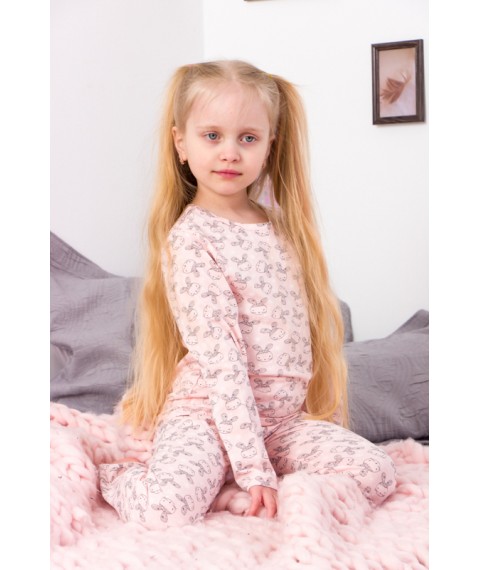 Pajamas for girls Wear Your Own 116 Pink (6076-002-5-v34)