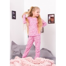 Pajamas for girls Wear Your Own 110 Pink (6076-002-5-v39)