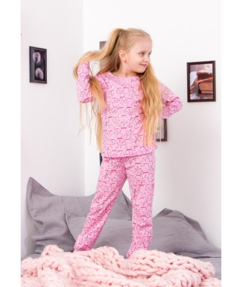 Pajamas for girls Wear Your Own 98 Pink (6076-002-5-v54)