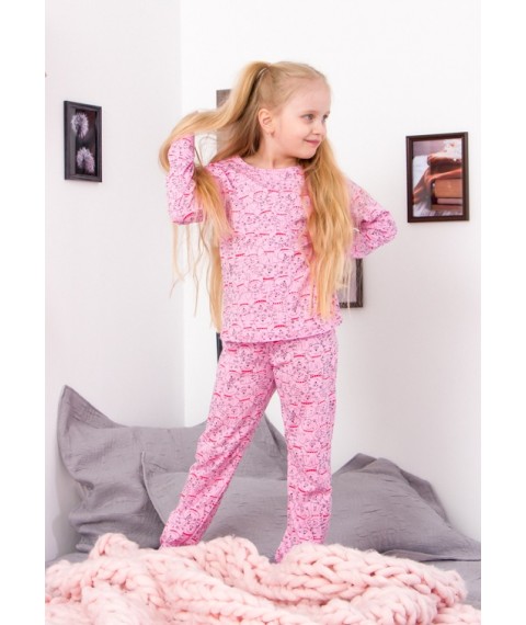 Pajamas for girls Wear Your Own 110 Pink (6076-002-5-v39)