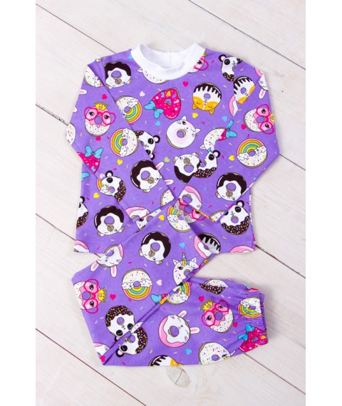 Pajamas for girls Wear Your Own 104 Violet (6076-002-5-v47)