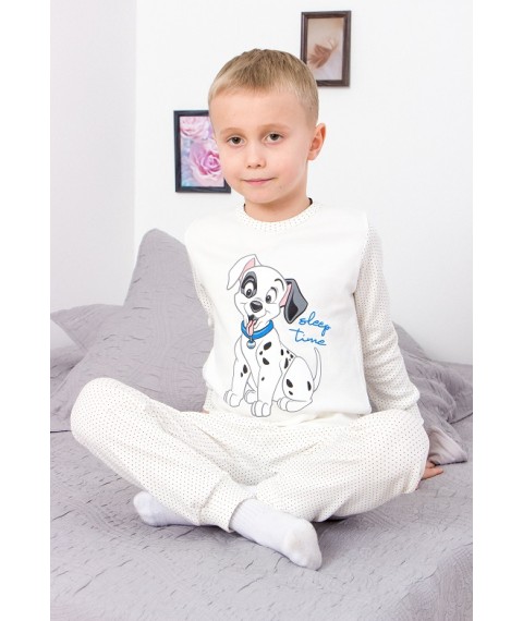 Boys' pajamas Wear Your Own 104 White (6076-016-33-4-v18)