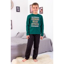 Pajamas for boys (teens) Wear Your Own 158 Green (6076-023-33-1-v8)