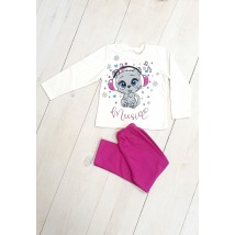 Pajamas for girls Wear Your Own 92 Pink (6076-023-33-5-v42)