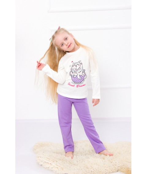 Pajamas for girls Wear Your Own 98 Violet (6076-023-33-5-v22)