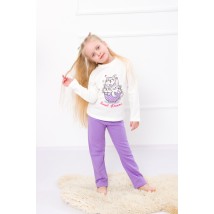 Pajamas for girls Wear Your Own 104 Violet (6076-023-33-5-v15)