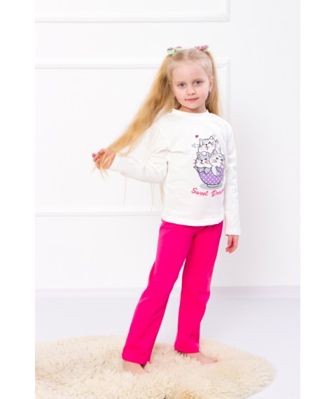 Pajamas for girls Wear Your Own 98 Pink (6076-023-33-5-v28)
