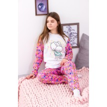 Pajamas for girls (teens) Wear Your Own 158 Pink (6076-024-33-2-v11)