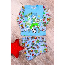 Boys' pajamas Bring Your Own 92 Blue (6076-024-33-4-v47)