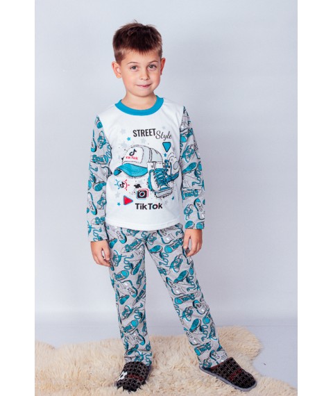 Boys' pajamas Wear Your Own 104 Gray (6076-024-33-4-v38)