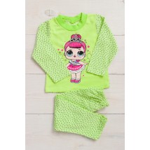 Pajamas for girls Wear Your Own 86 Green (6076-024-33-5-v51)