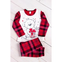 Girls' pajamas Wear Your Own 92 Red (6076-024-33-5-v67)