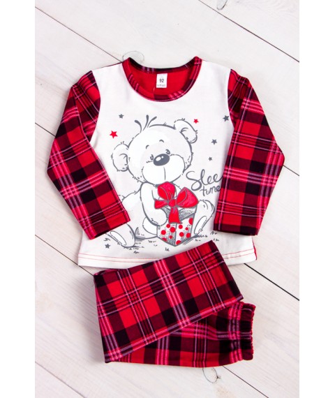 Girls' pajamas Wear Your Own 92 Red (6076-024-33-5-v67)