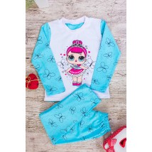 Pajamas for girls Wear Your Own 116 Blue (6076-024-33-5-v17)