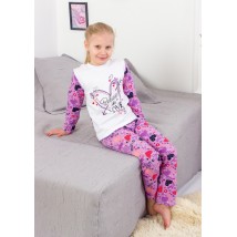 Піжама для дівчинки Носи Своє 98 Фіолетовий (6076-024-33-5-v55)