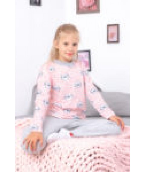 Піжама для дівчинки (тепла) Носи Своє 110 Рожевий (6076-024-5-1-v15)