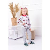 Pajamas for girls (warm) Wear Your Own 92 Gray (6076-024-5-1-v2)